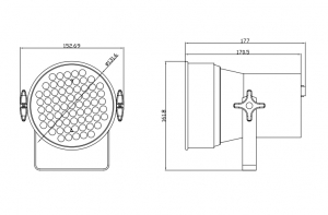 INVOLIGHT LEDPAR36AL