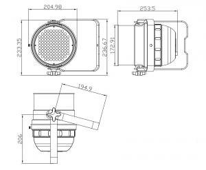 INVOLIGHT LEDPAR56/AL