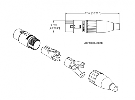 AMPHENOL AC3FB