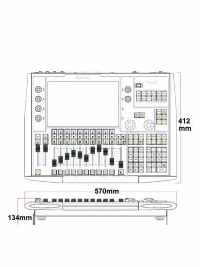 Chamsys MagicQ MQ80 Console