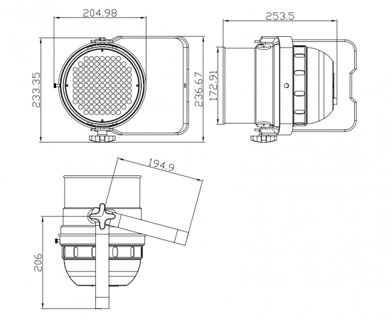 INVOLIGHT LEDPAR56/AL